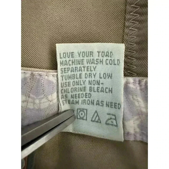 Horny Toad Khaki A-Line Knee Length Skirt Size 4 - Picture 6 of 7